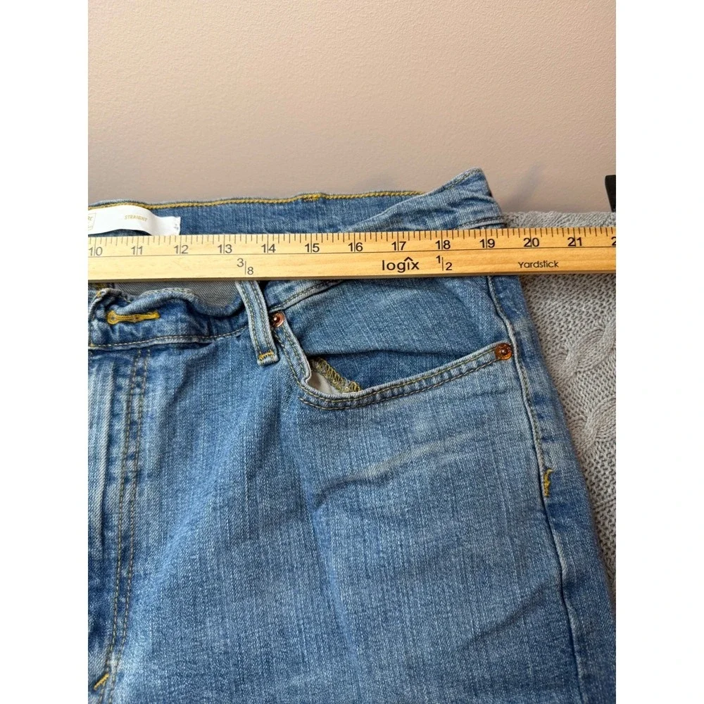 Signature Levi Strauss Gold Label Jeans Straight Men 40x30 Whisker Gold Label